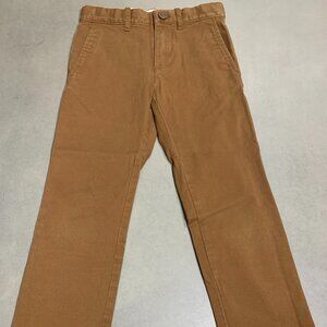 Crewcuts Boys Stretch Chino Pants – Size 5 – Skinny Fit – Caramel